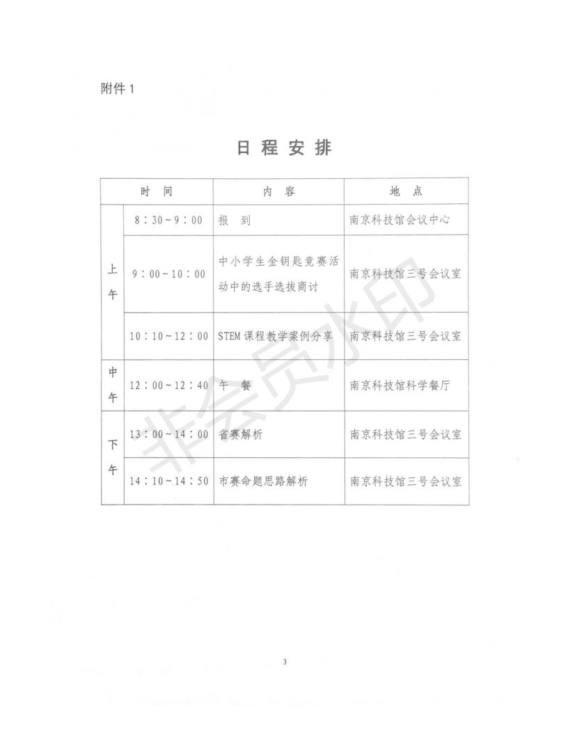 关于举办南京市2018年金钥匙科技竞赛科技辅导员培训班的通知