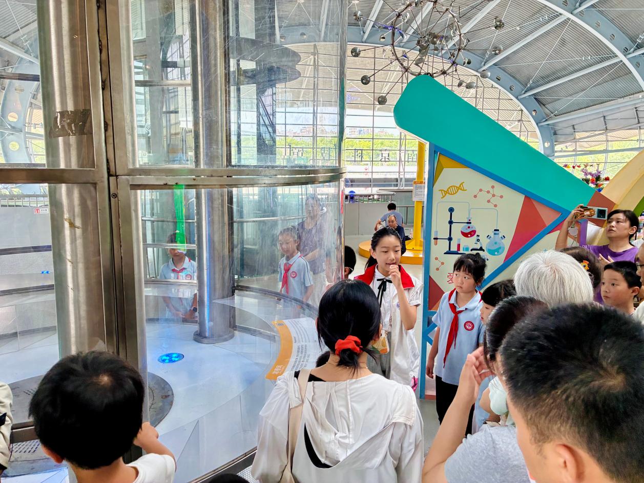 南京科技馆“科技小使者”暑期定时讲解活动圆满落幕